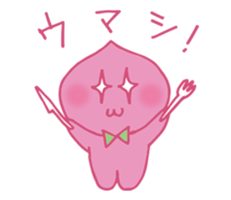 Mr.peach & fine friends sticker #12061597