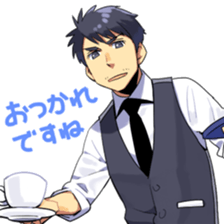 OFFICE WORKER MUTEKI and TEKURADA2 sticker #12061787