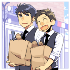 OFFICE WORKER MUTEKI and TEKURADA2 sticker #12061788