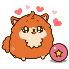 かわいい子犬のポポ リポ Lineクリエイターズスタンプ Stamplist