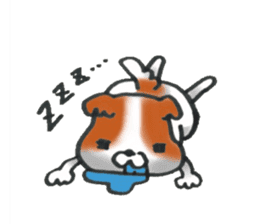 life of Japanese chin sticker #12061961
