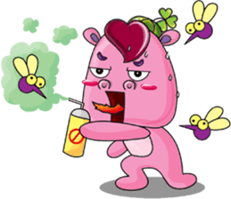 Lucky Red Heart Clover, Day 2 sticker #12062032