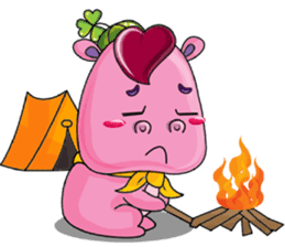 Lucky Red Heart Clover, Day 2 sticker #12062036