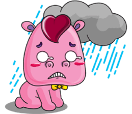 Lucky Red Heart Clover, Day 2 sticker #12062042