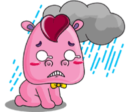 Lucky Red Heart Clover, Day 2 sticker #12062042