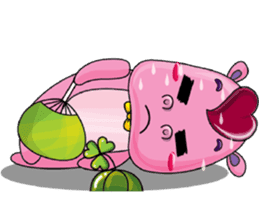 Lucky Red Heart Clover, Day 2 sticker #12062044