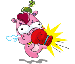 Lucky Red Heart Clover, Day 2 sticker #12062048