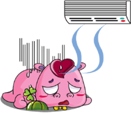 Lucky Red Heart Clover, Day 2 sticker #12062050