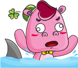 Lucky Red Heart Clover, Day 2 sticker #12062056