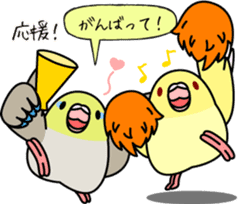 Pacific Parrotlet "Mameruliha" sticker #12062084