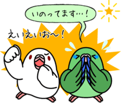 Pacific Parrotlet "Mameruliha" sticker #12062085