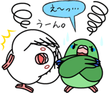 Pacific Parrotlet "Mameruliha" sticker #12062092