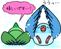 Pacific Parrotlet "Mameruliha" sticker #12062103