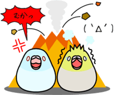 Pacific Parrotlet "Mameruliha" sticker #12062105