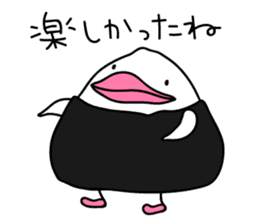 The Rice ball bird sticker #12062199