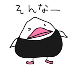 The Rice ball bird sticker #12062222