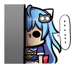 lashinbang lanlan yurucomi sticker2 sticker #12062438