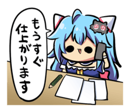 lashinbang lanlan yurucomi sticker2 sticker #12062463