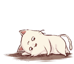 frown cat vol.2 sticker #12062640