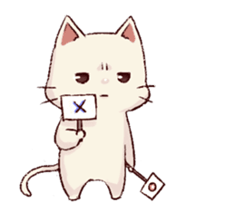 frown cat vol.2 sticker #12062657