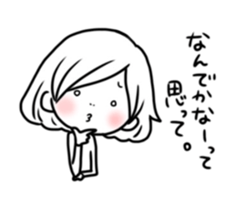 blush Girl 2 sticker #12062673
