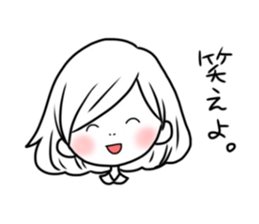 blush Girl 2 sticker #12062680