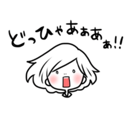 blush Girl 2 sticker #12062684
