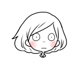 blush Girl 2 sticker #12062697