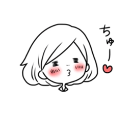 blush Girl 2 sticker #12062707