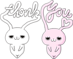 Rabbit be represented in Ear sticker #12062998