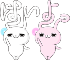 Rabbit be represented in Ear sticker #12063004