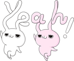 Rabbit be represented in Ear sticker #12063023