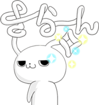 Rabbit be represented in Ear sticker #12063026