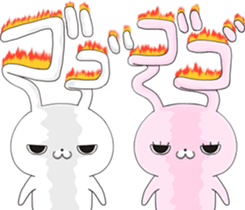 Rabbit be represented in Ear sticker #12063035