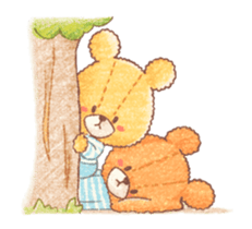 TINY TWIN BEARS Animation Stickers sticker #12063367