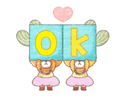 TINY TWIN BEARS Animation Stickers sticker #12063369