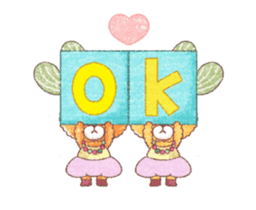 TINY TWIN BEARS Animation Stickers sticker #12063369