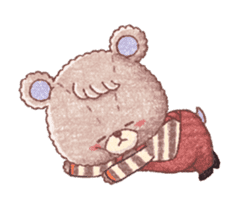 TINY TWIN BEARS Animation Stickers sticker #12063378