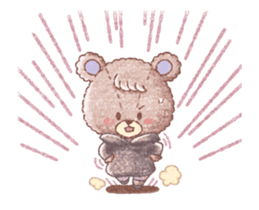 TINY TWIN BEARS Animation Stickers sticker #12063379