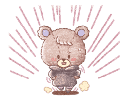 TINY TWIN BEARS Animation Stickers sticker #12063379