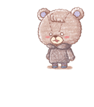 TINY TWIN BEARS Animation Stickers sticker #12063381