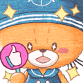 TINY TWIN BEARS Animation Stickers