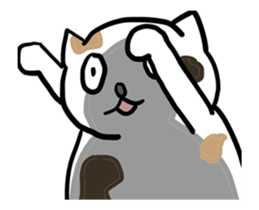 move great force cat sticker #12063670