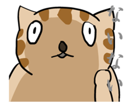 move great force cat sticker #12063674