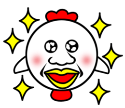 Pretty disgusting chicken3 sticker #12063969