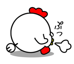 Pretty disgusting chicken3 sticker #12063983