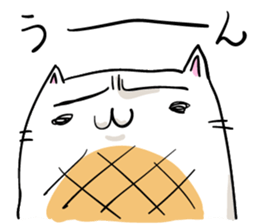 Cat , such as rice cake sticker #12064587