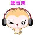 QQ Round Monkey-Animated Stickers-Part1