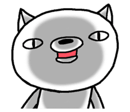 Escape cat sticker #12065832