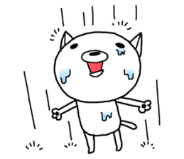 Escape cat sticker #12065834